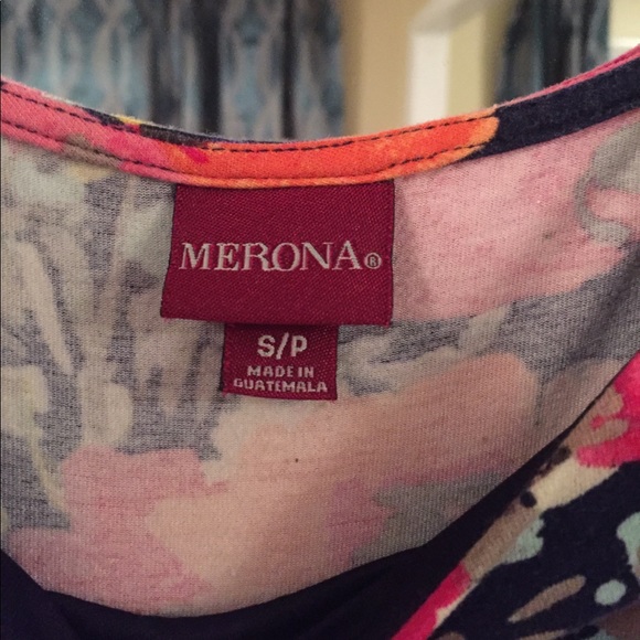 SOLD Merona Floral short Dress Sz S - Picture 5 of 5